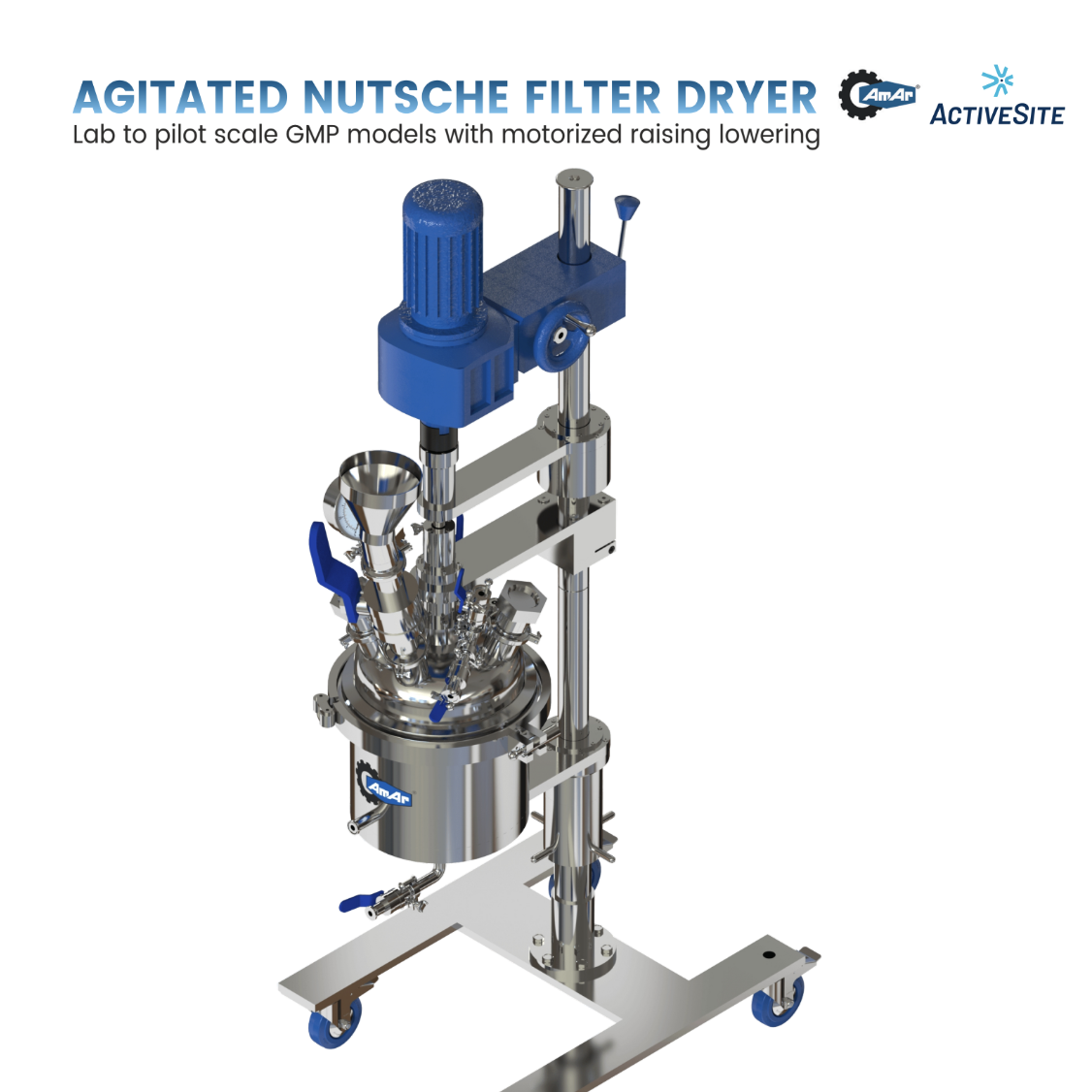 Agitated Nutsche Filter Dryer