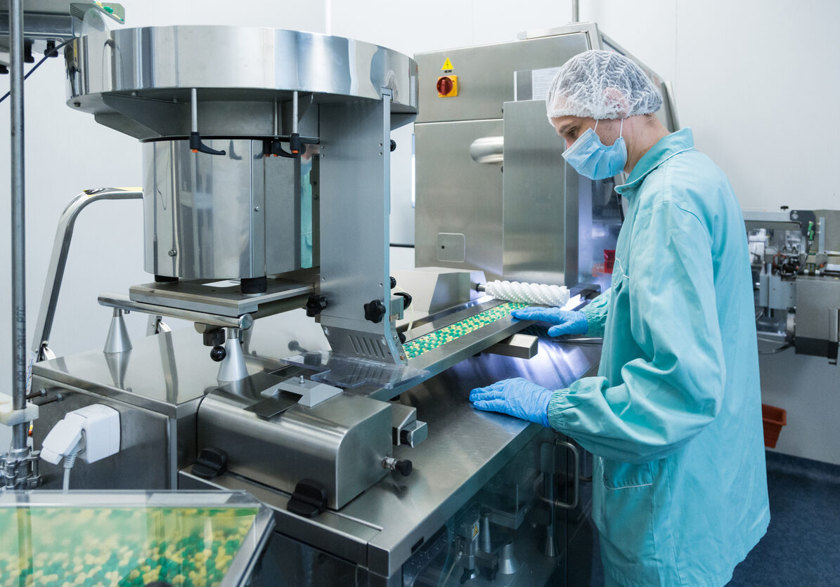 Industrial separation system for chemical processing